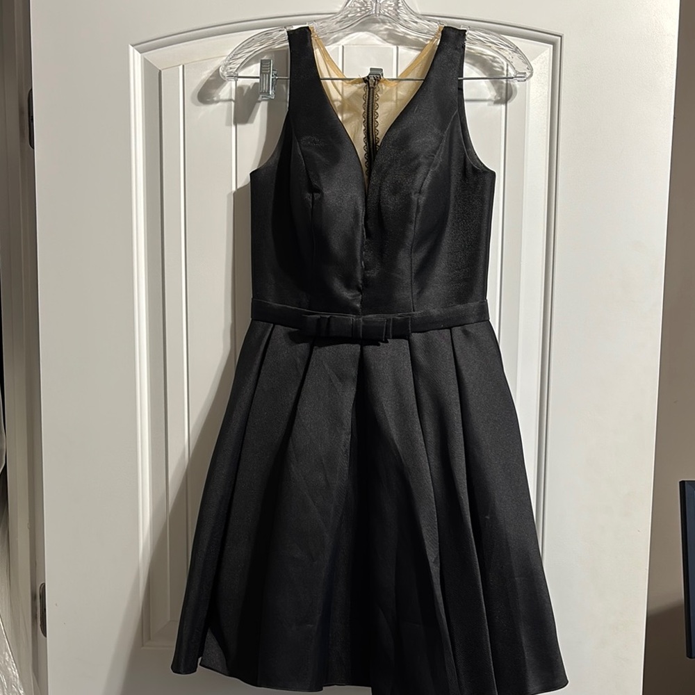 Elegant Black Sleeveless Dress